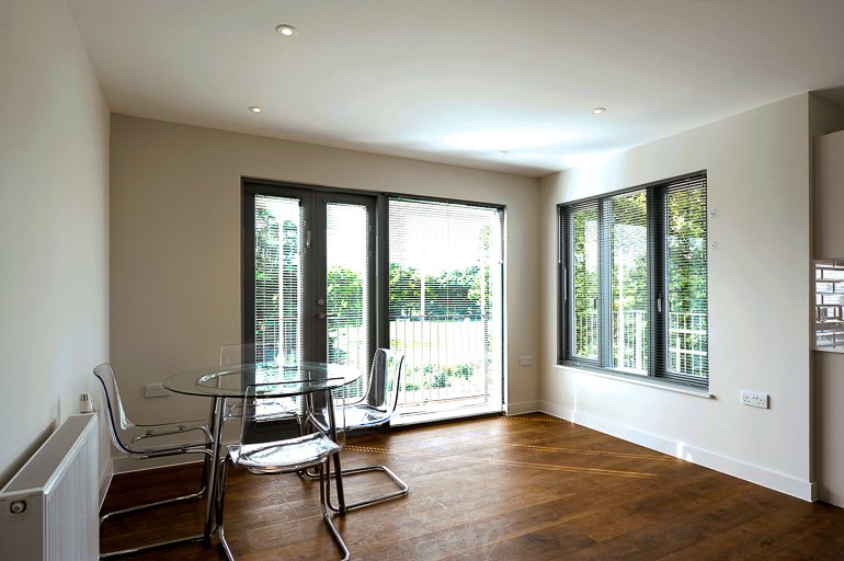 Luxury apartments: wood flooring project